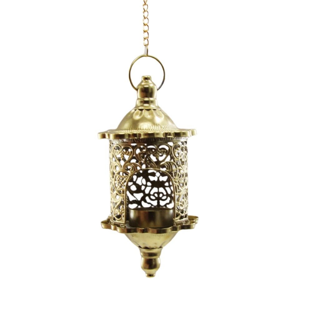 Decor Timeless Lighting - Klasyczny marokański świecznik w kształcie klatki