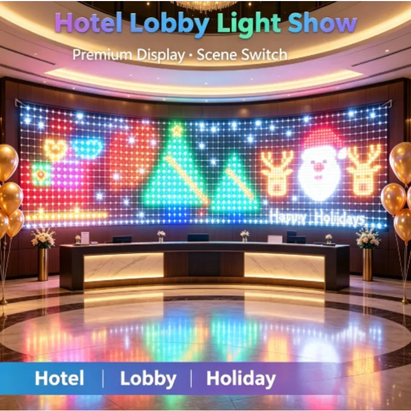 Zewnętrzne lampy LED RGBIC w f – Lighting Christmas Decor recenzja i cena