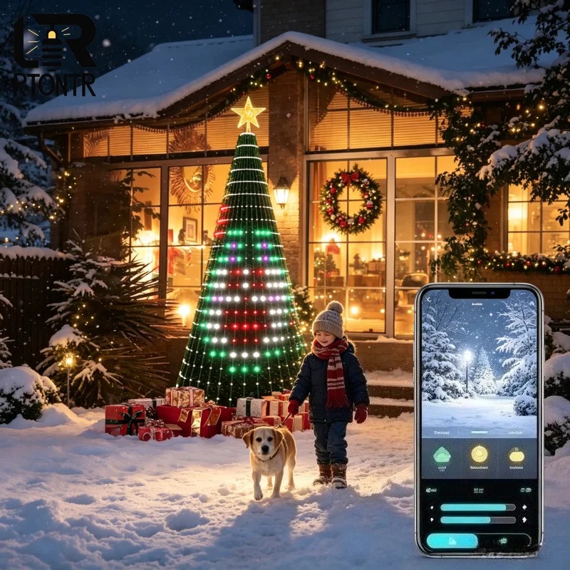 Inteligentna lampka RGB na czu – Lighting Christmas Decor recenzja i cena