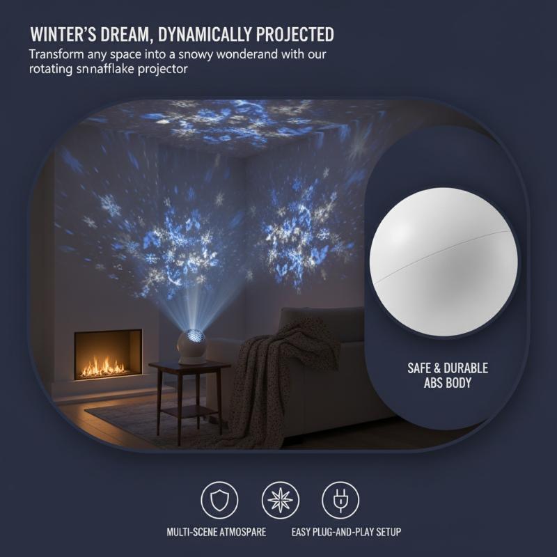 Wyrafinowany projektor świątec – Lighting Christmas Decor recenzja i cena